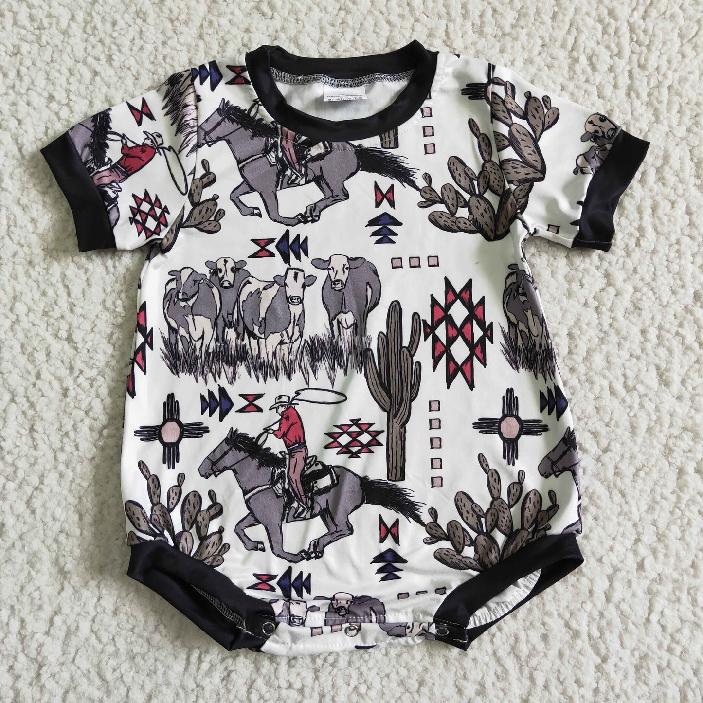 Short sleeve summer romper SR0013