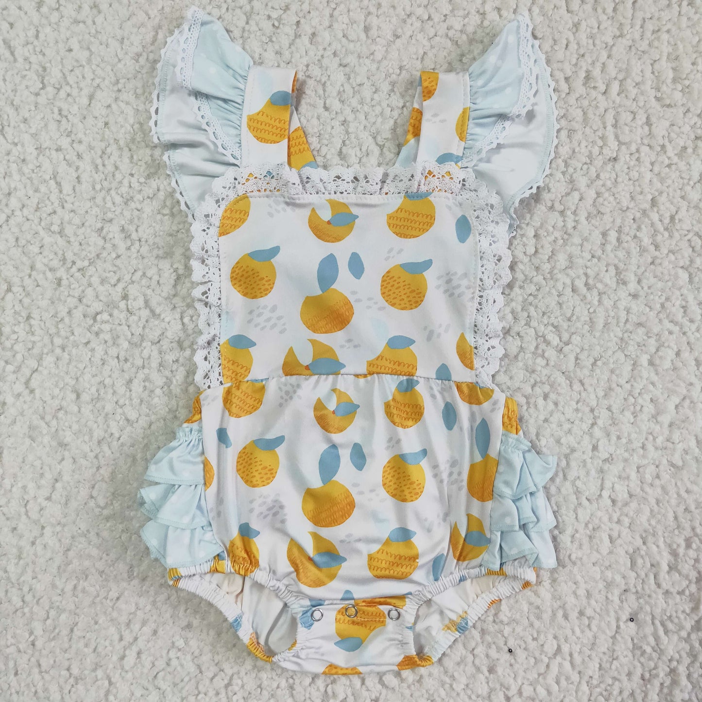 Baby girls bubble romper SR0033