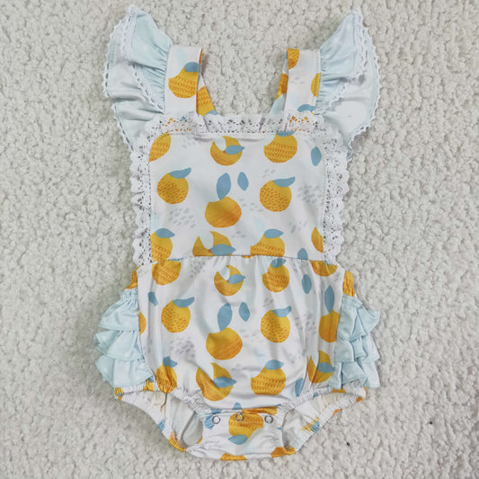 Baby girls bubble romper   SR0033