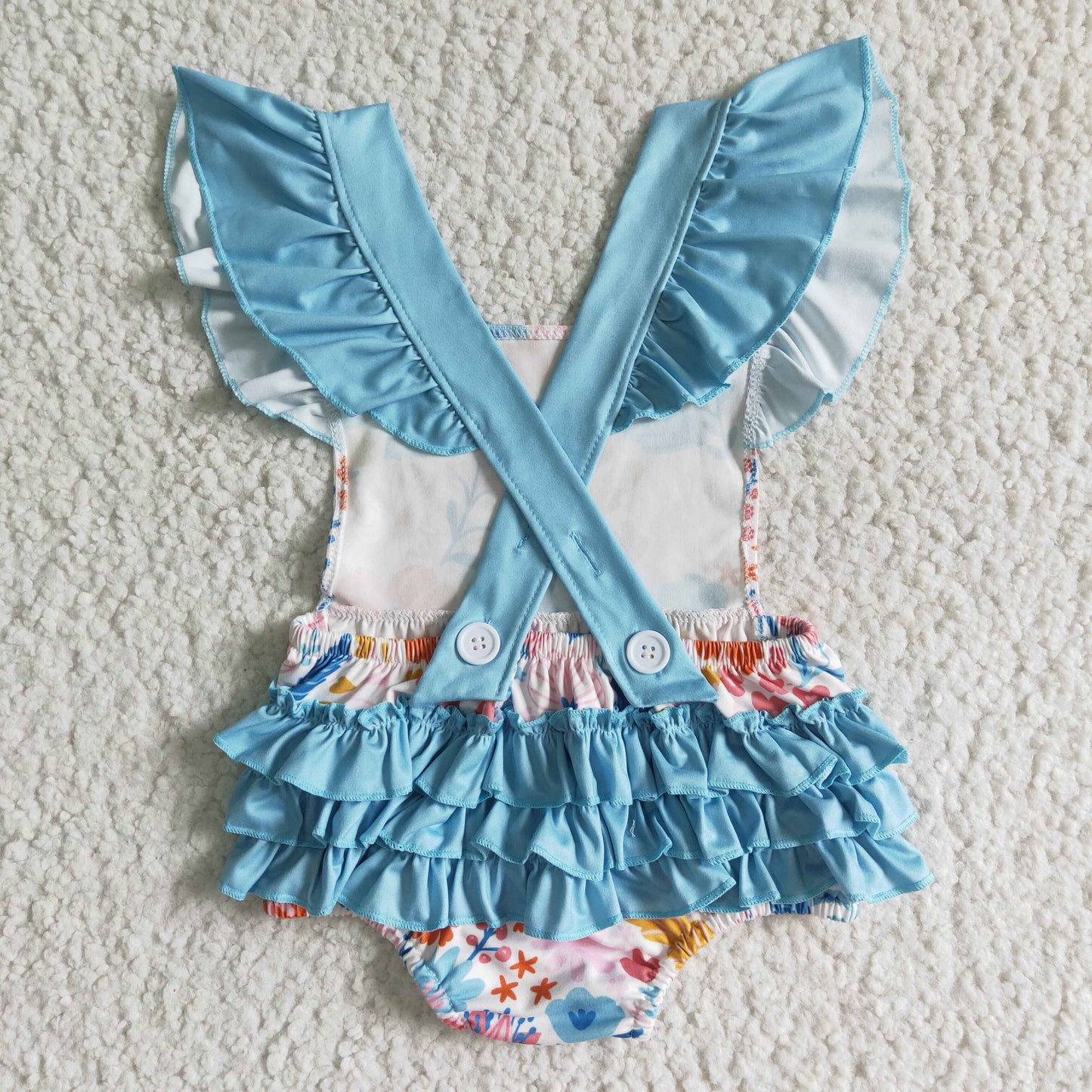 Baby girls bubble romper SR0037