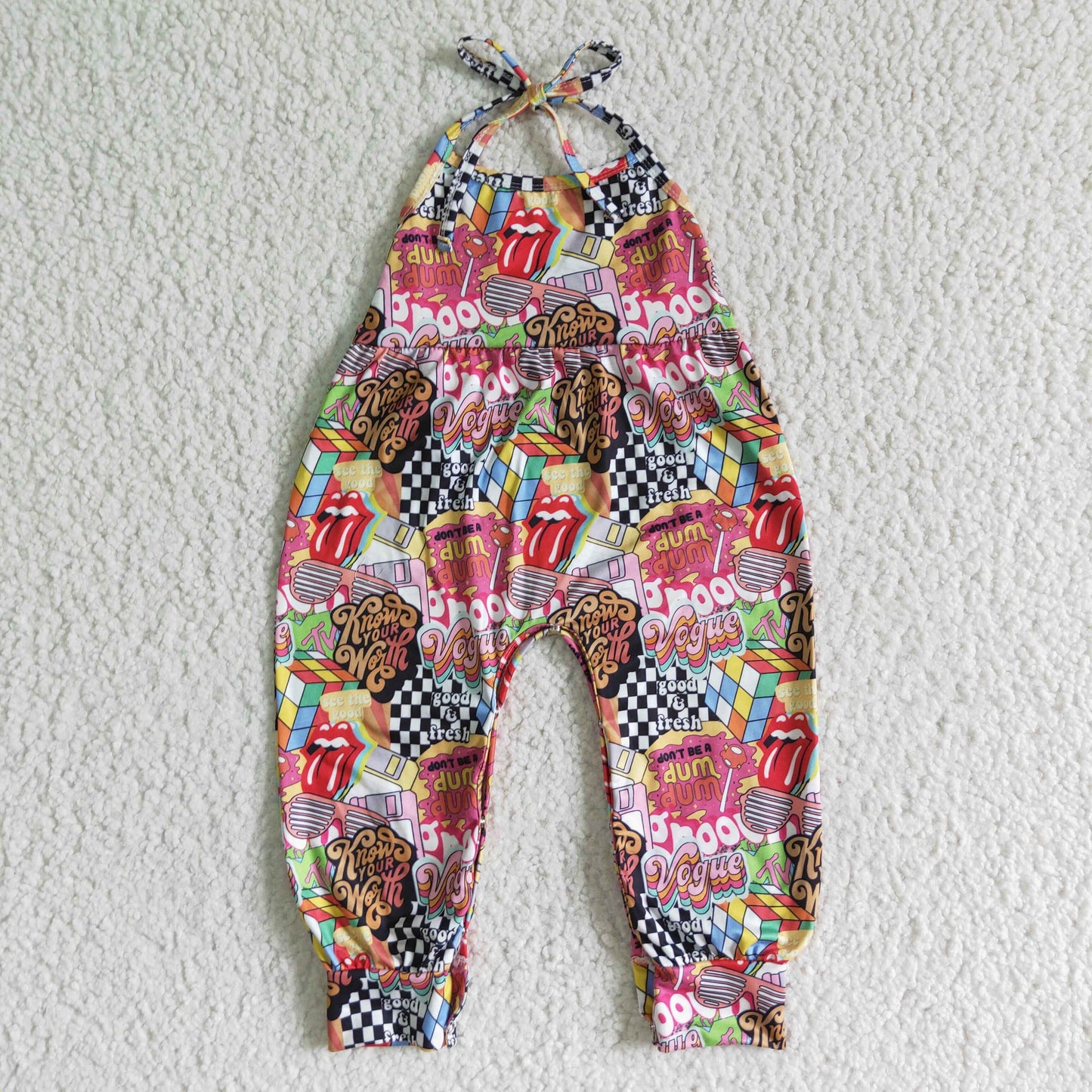 Halter summer jumpsuit SR0054