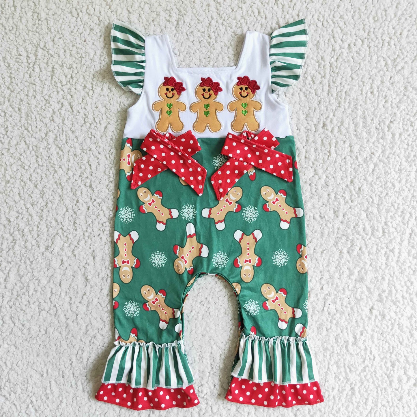 Girls Christmas romper SR0064