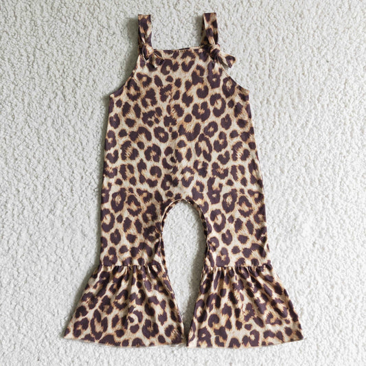 Baby Girls leopard print romper      SR0087