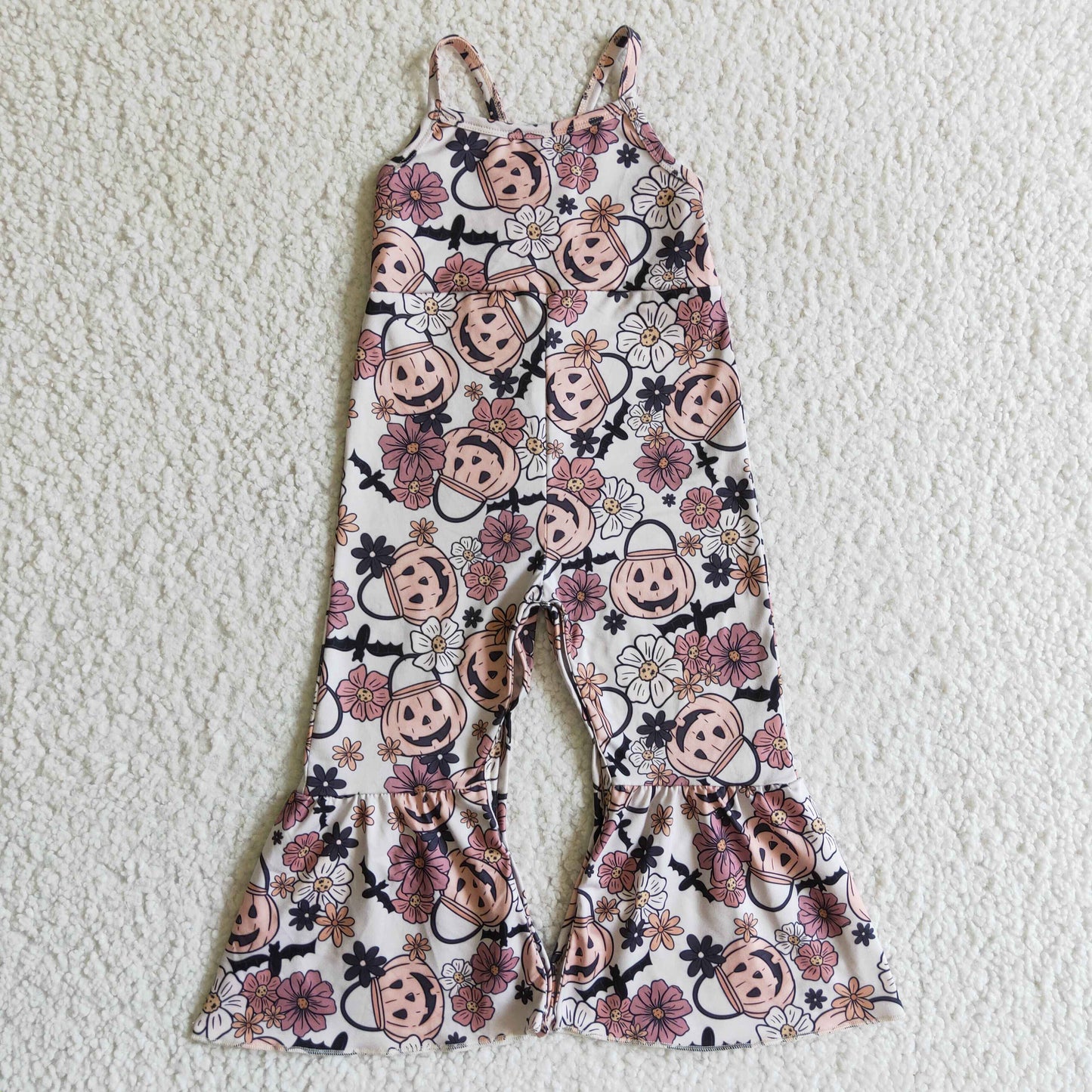 Girls sleeveless Hallowenn jumpsuit SR0095
