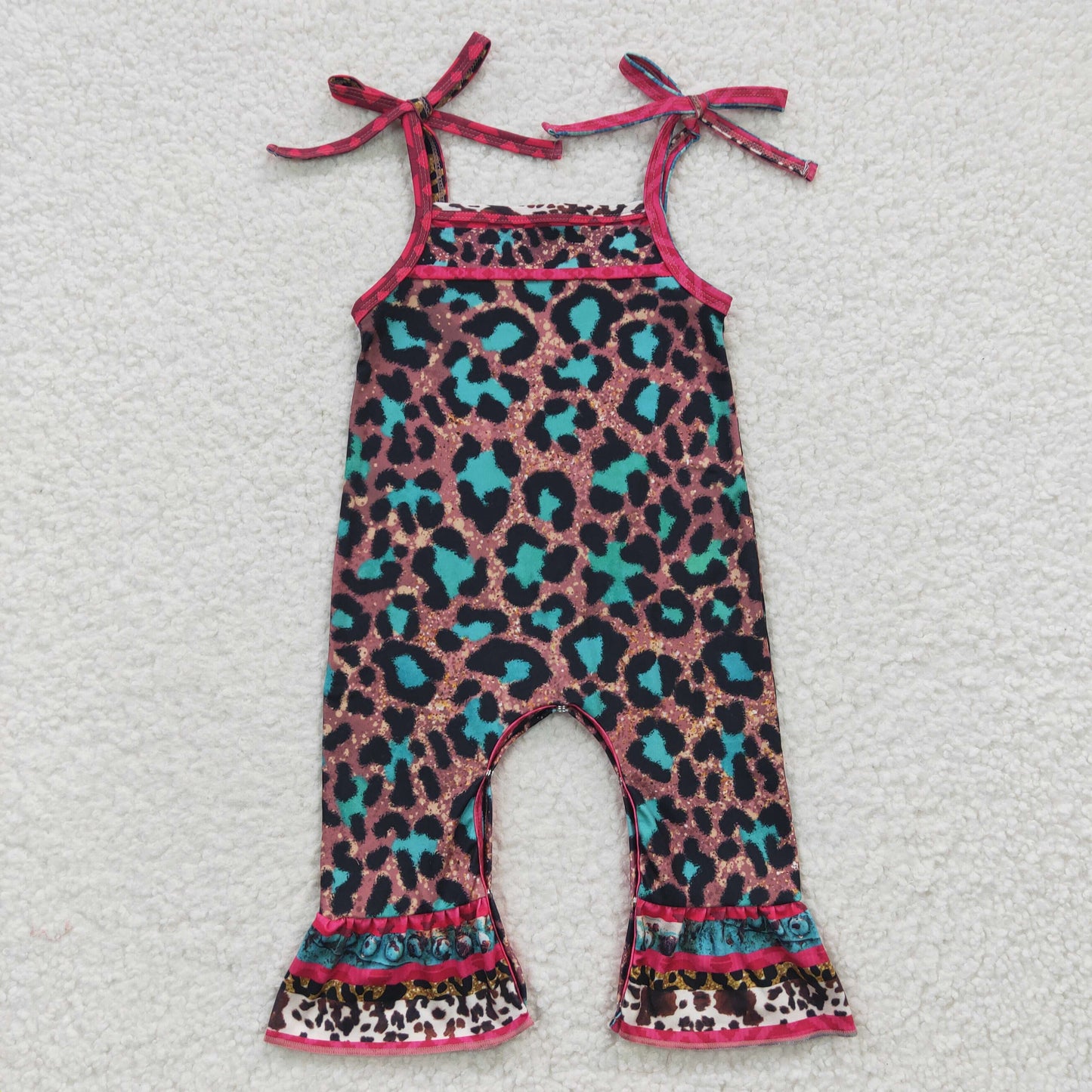 Baby girls leopard print romper SR0229