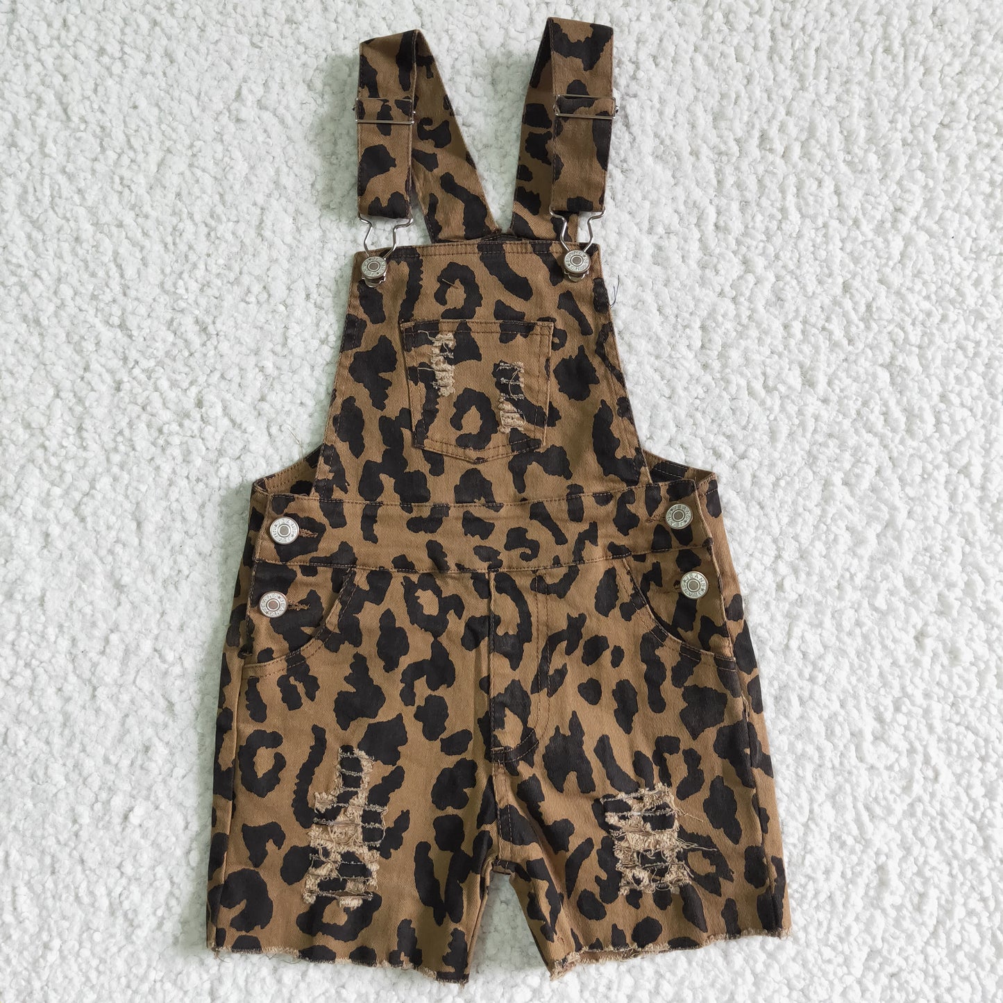 4 Colors Western Baby Girls Suspender Denim Overall Shorts Jumpsuits