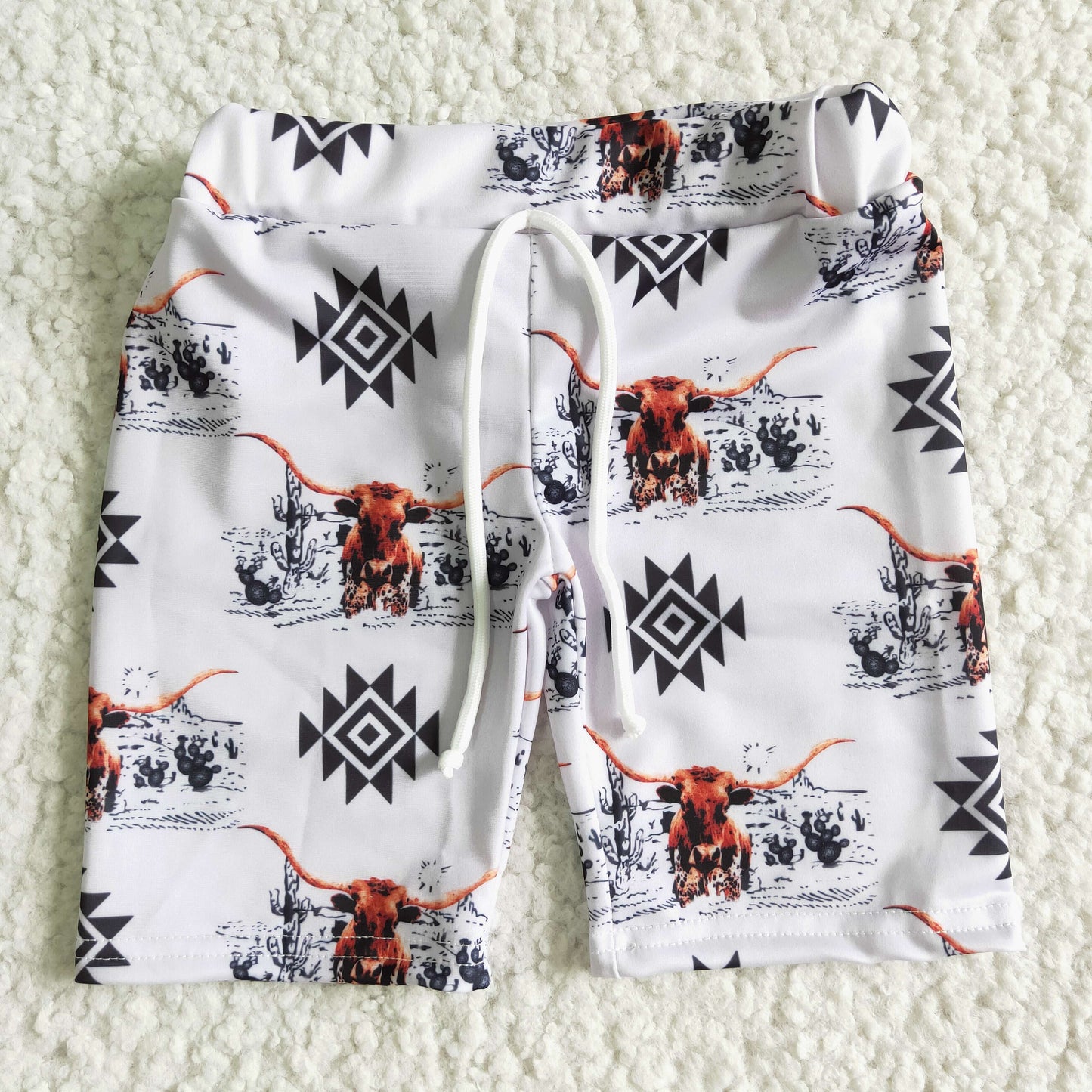 (Promotion)8 Print Boys Summer Swim Trunks Brothers Wear