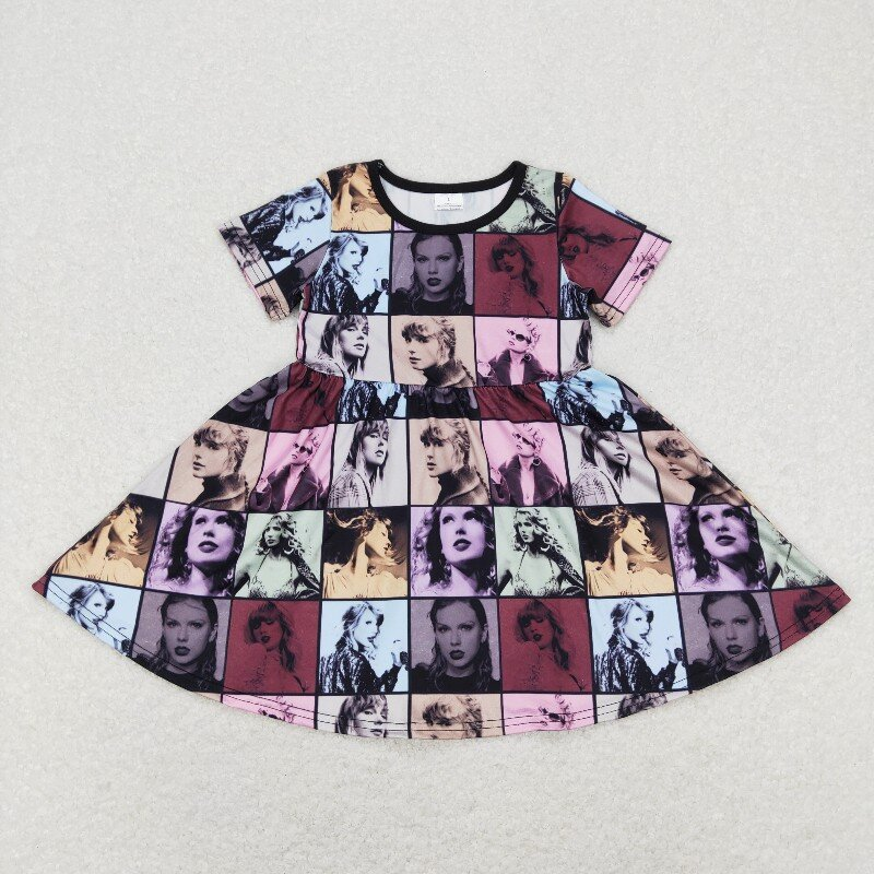 Singer Swiftie Print Sister Summer Matching Clothes