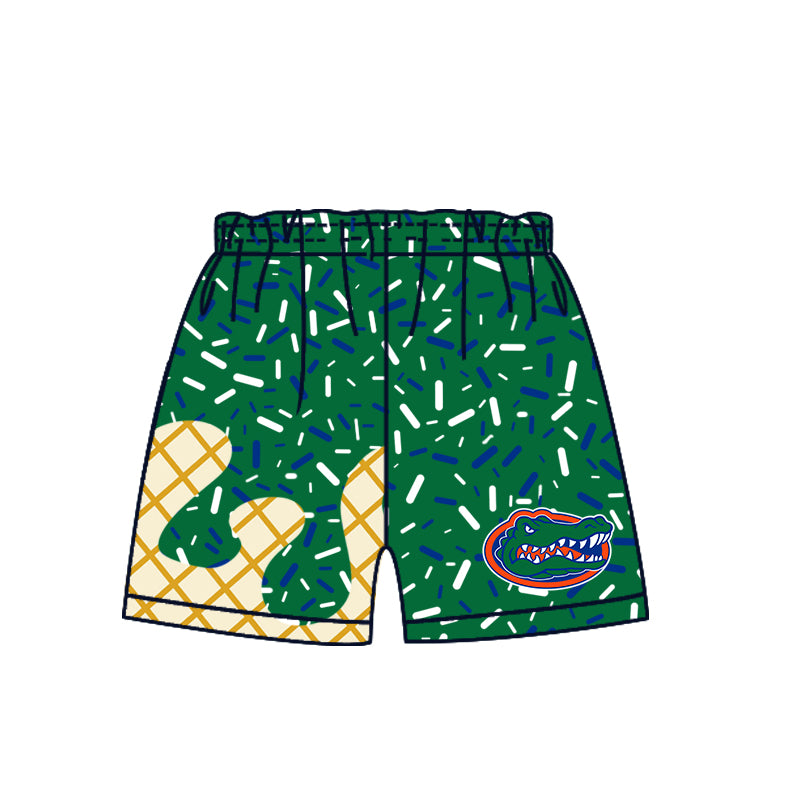 (Custom Design Preorder MOQ 5 Each Item)Team's Florida Sprinkles Print Sibling Matching Clothes