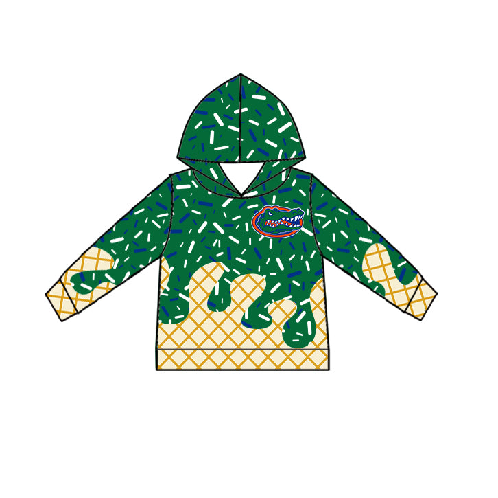 (Custom Design Preorder MOQ 5 Each Item)Team's Florida Sprinkles Print Sibling Matching Clothes