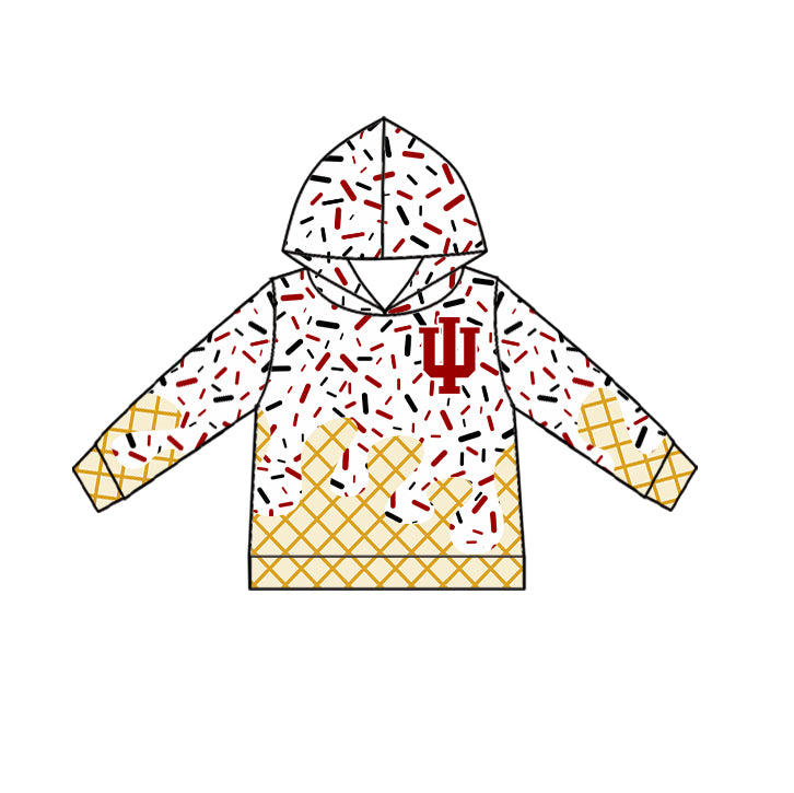 (Custom Design Preorder MOQ 5 Each Item)Team's UI Sprinkles Print Sibling Matching Clothes