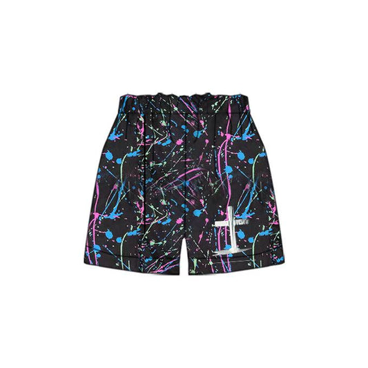 (Custom Design Preorder MOQ 5 Each Item) Team's CROSS Print Summer Bottom Shorts Mom and Me Matching Clothes