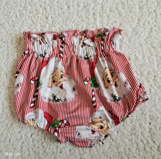 G5-16-4*.  Baby girls santa bummie shorts