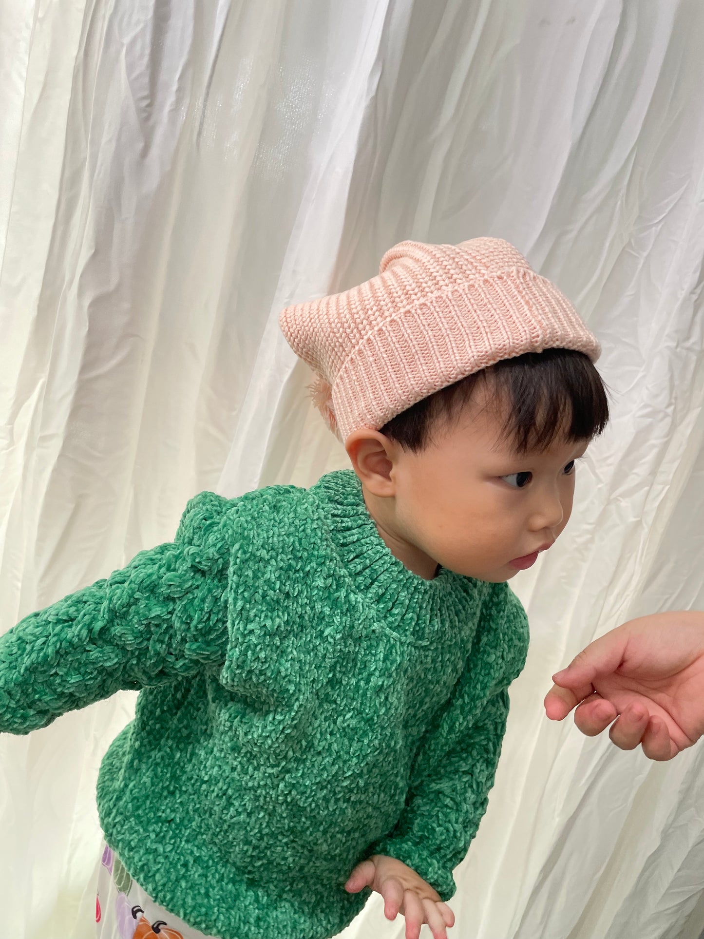 8 Colors Baby Infant Toddlers Woolen Ball Bernet Hats