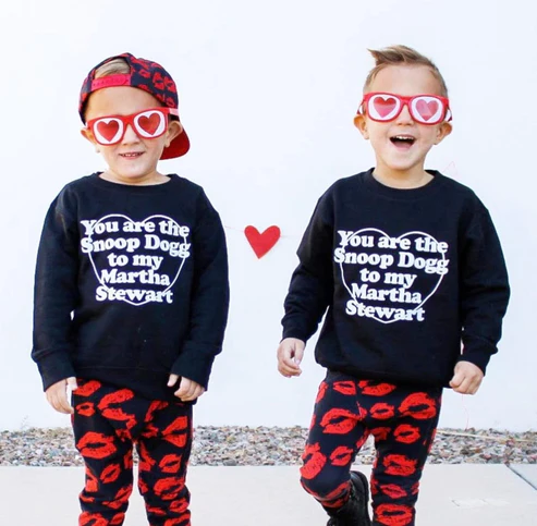 (Custom Design Preorder MOQ 5) Boys Valentine's Clothes Set