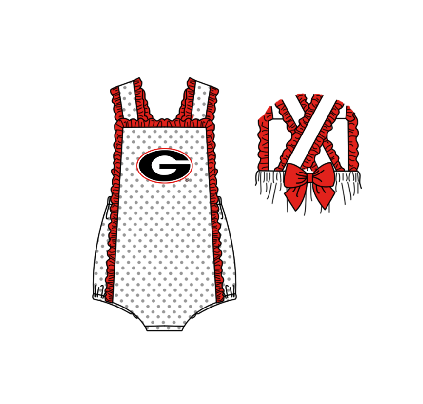 (Custom Design Preorder MOQ 5 Each Item) Team's Kentucky Print Kids Summer Matching Clothes Sibling Wear