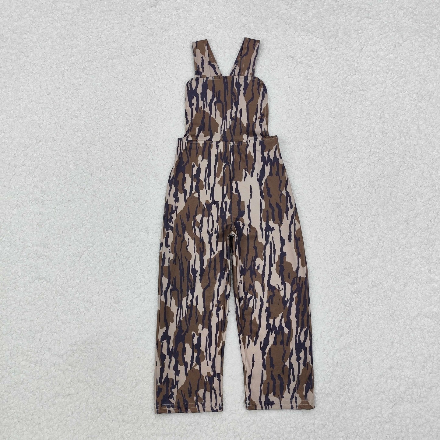 Camo Print Sibling Hunting Jumpsuits