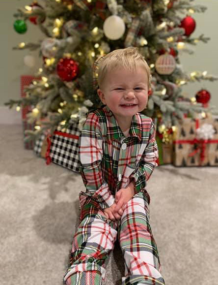 Boys long sleeve Christmas pajamas    6 A7-15