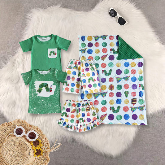 Hungry Caterpillar Print Kids Clothes Sibling Matching Clothes