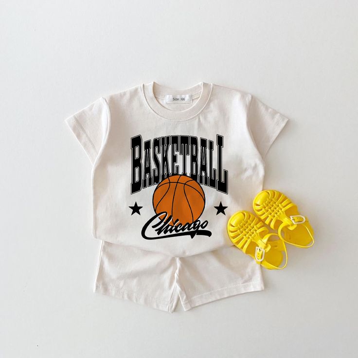 (Custom Design Preorder MOQ 5) Basketball Top Shorts Boys Summer Clothes Set