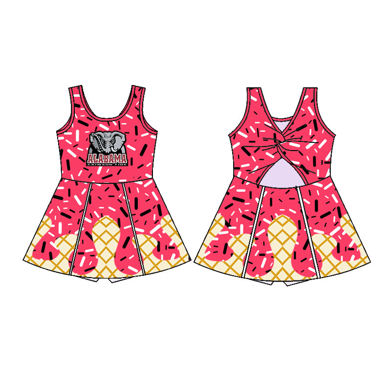 (Custom Design Preorder MOQ 5 Each Item)Team's Alabama Print Family Matching Clothes