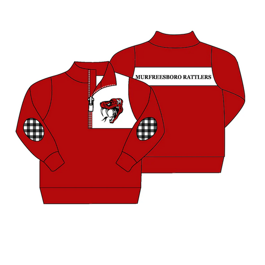 (Custom Design Preorder MOQ 5 ) Team's MURFREESBORO Print Boys Pullover Tee Shirts Top