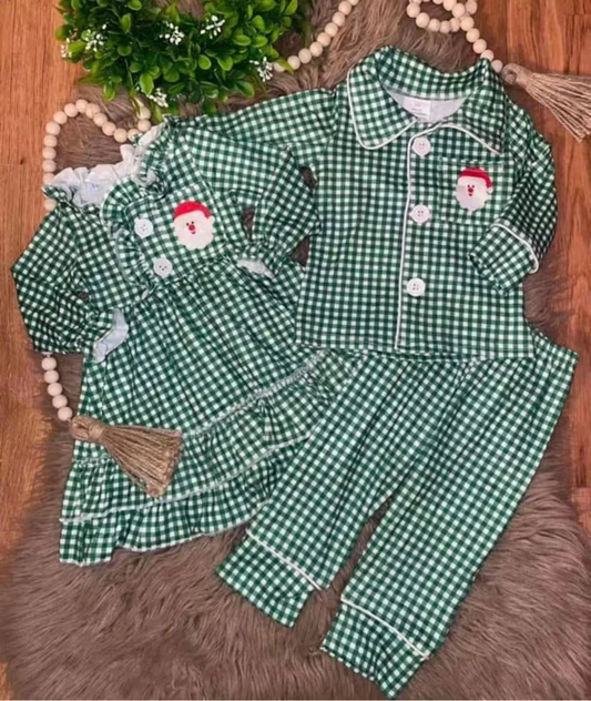 Boys long sleeve Christmas pajamas   6 B3-39