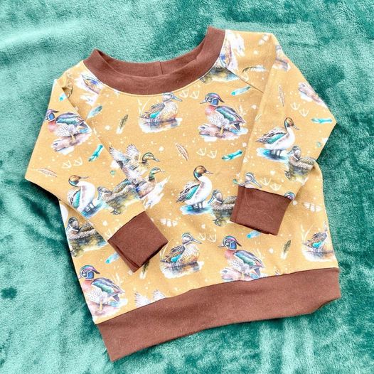 (Custom Design Preorder MOQ 5) Duck Print Kids Tee Shirts Top