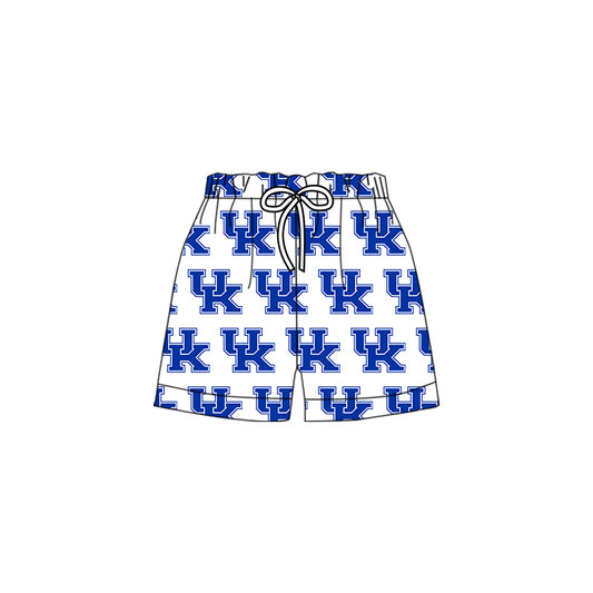 (Custom Design Preorder MOQ 5)  Team's UK Print Boys Swim Trunks