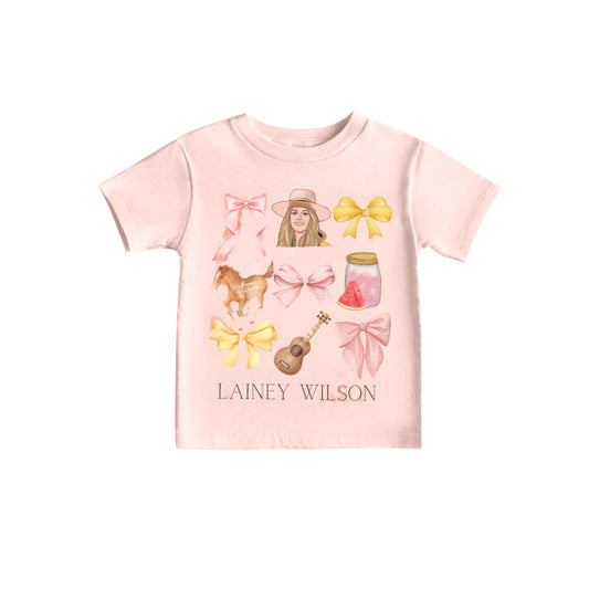 (Custom Design Preorder MOQ 5)  Singer Wilson Girls Summer Tee Shirts Top