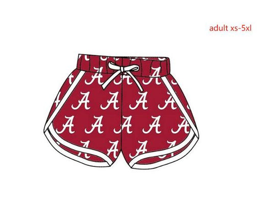 (Custom Design Preorder MOQ 5) Teanm's A Print Adult Summer Shorts
