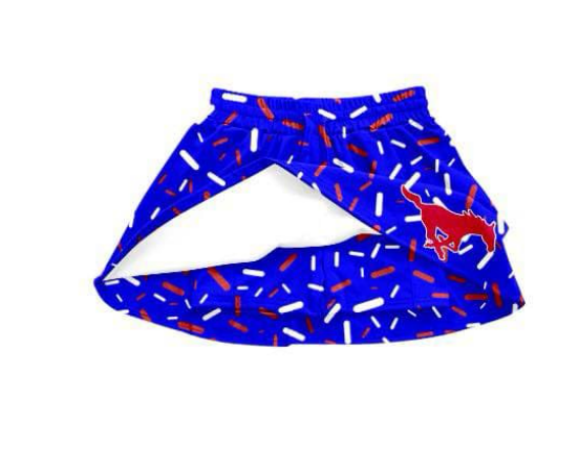 (Custom Design Preorder MOQ 5 Each Item) Team's Horse Sprinkles Print Summer Bottom Skirts Shorts Mom and Me Matching Clothes