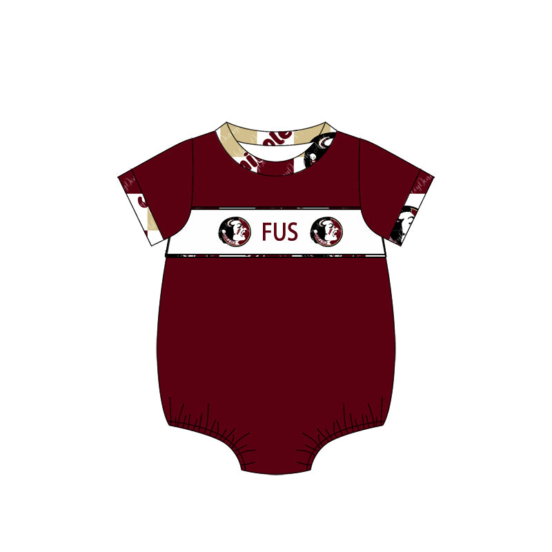 1.9(Custom Design Preorder MOQ 5 Each Design) Team's FUS Print Kids Summer Matching Clothes Sibling Wear