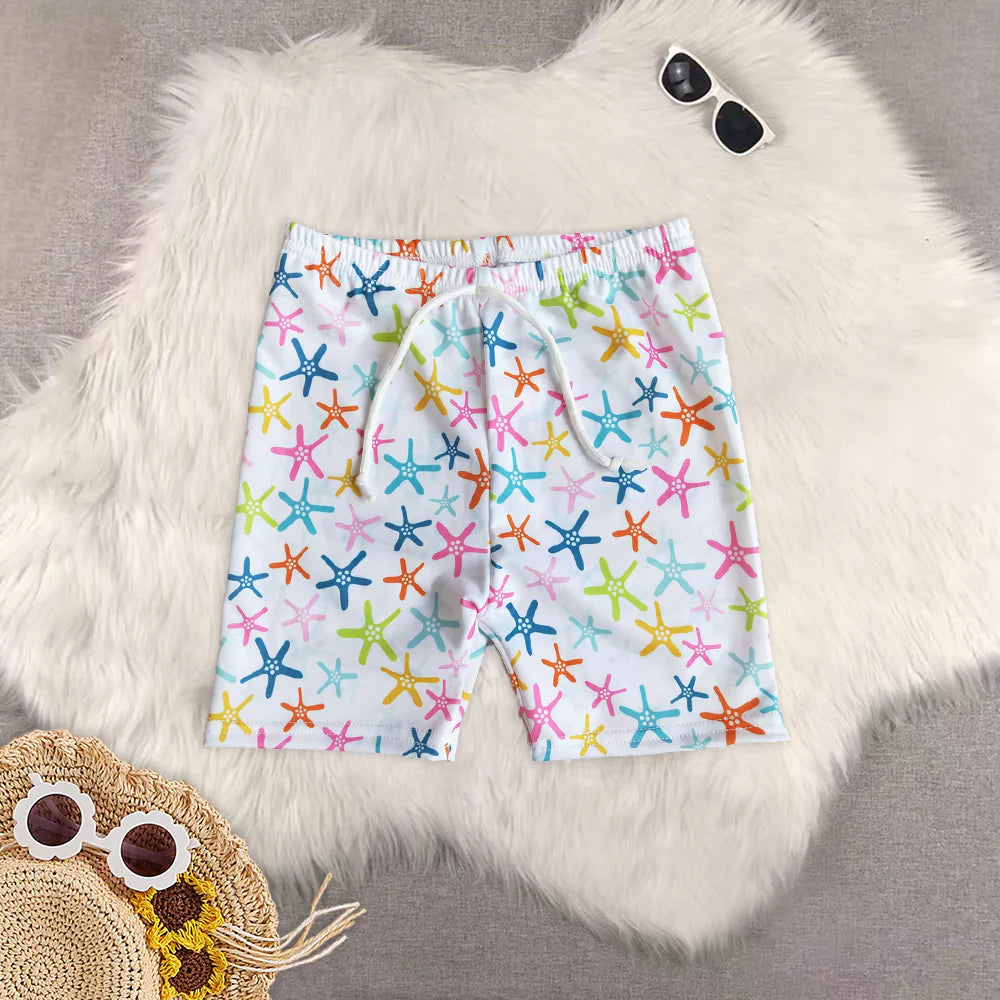 (Promotion)8 Print Boys Summer Swim Trunks Brothers Wear
