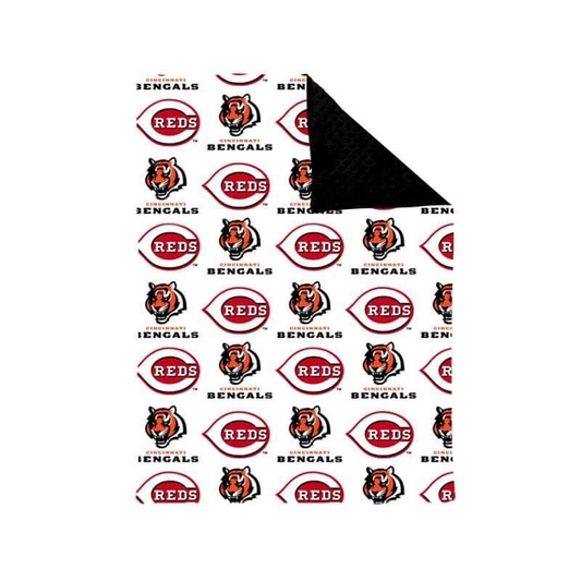 (Split Order Preorder) Deadline April 14 Team's BENGALS Tiger Print Baby Blanket