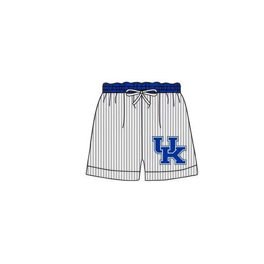 (Custom Design Preorder MOQ 5)  Team's UK Print Boys Swim Trunks