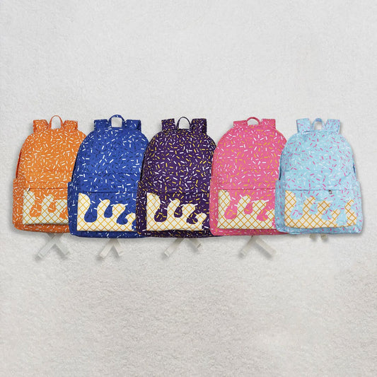 5 Colors Sprinkles Print Backpack Girls Bags
