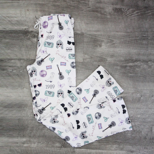 (Custom Design Preorder MOQ 5) Singer Print Adult Pajamas Pants