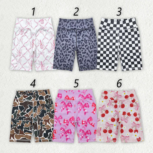7 Colors Kids Summer Bottom Yoga Biking Shorts Sibling Wear