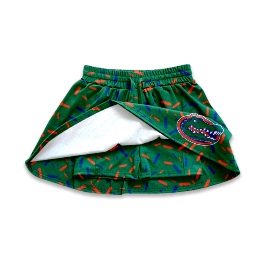 (Custom Design Preorder MOQ 5) Team's Florida Sprinkles Girls Bottom Skirts Shorts