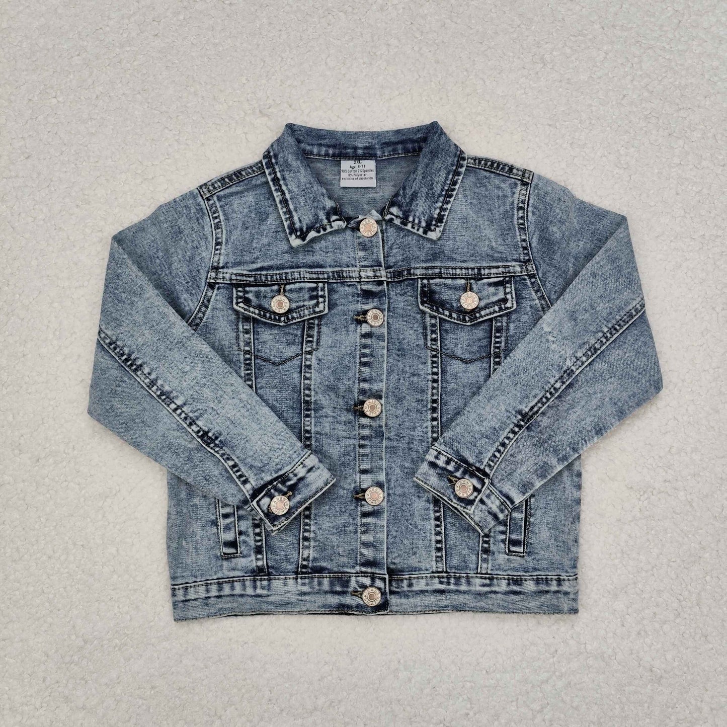 High quality girls denim jackets     6 A5-14