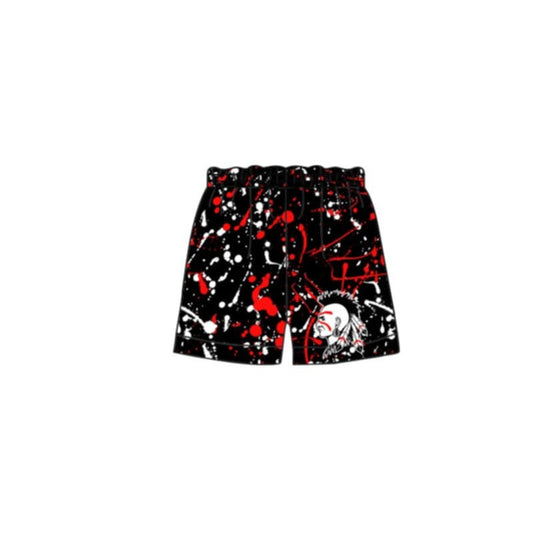 (Custom Design Preorder MOQ 5 Each Design) Team's Shawnee Indians Print Summer Bottom Shorts Mom and Me Matching Clothes