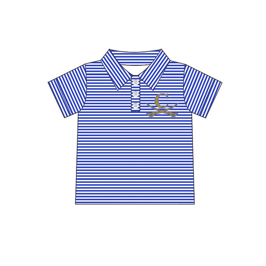 (Split Order Preorder) Deadline December 2 Team's CAVALIERS Print Boys Polo Tee Shirts Top