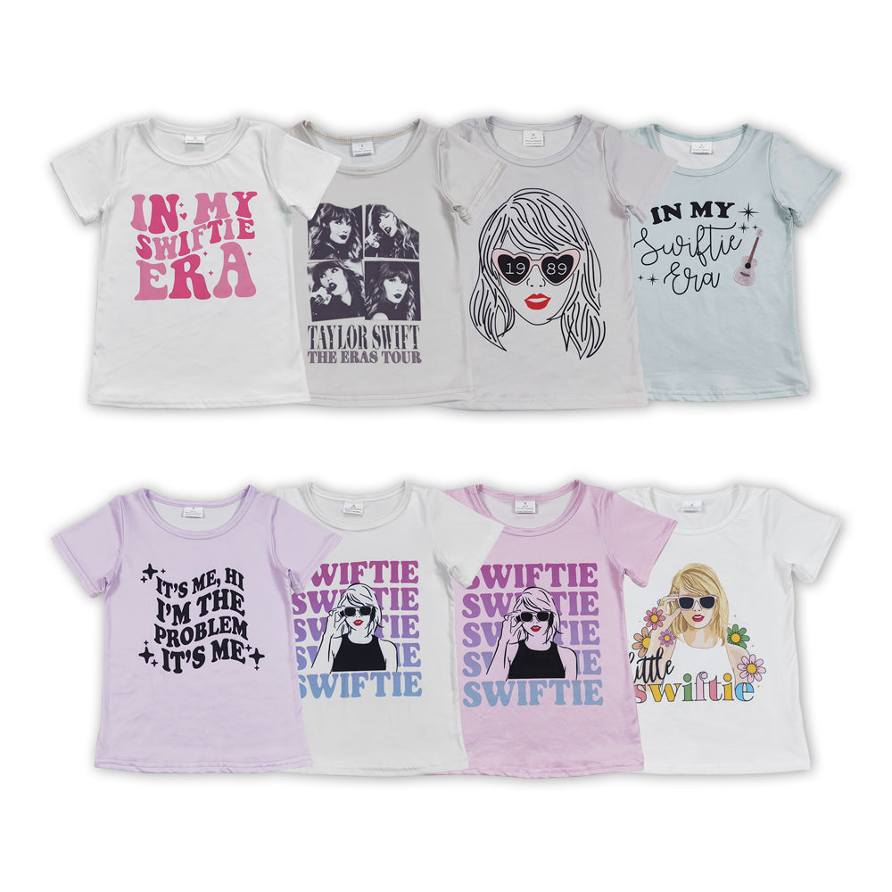 Singer Swiftie Design Sisters Summer Tee Shirts Top