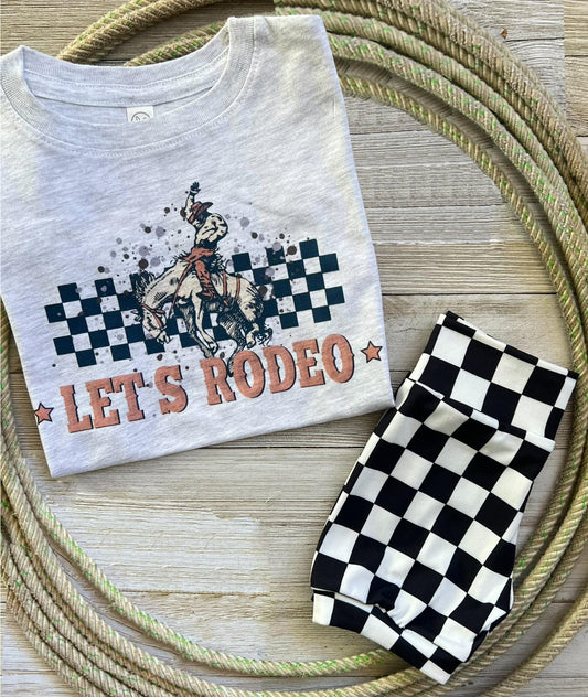 (Custom Design Preorder MOQ 5) Lets Rodeo Shorts Boys Western Clothes Set
