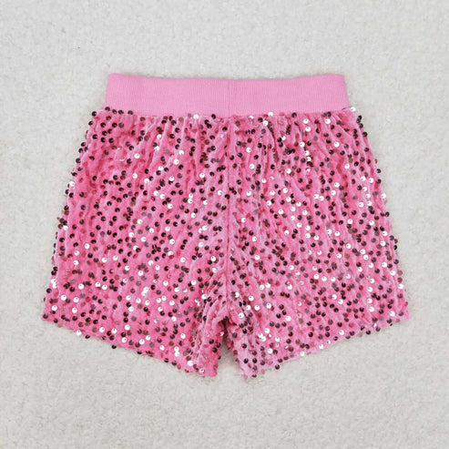 4 Colors Sequins Sparking Summer Shorts Sisters Wear