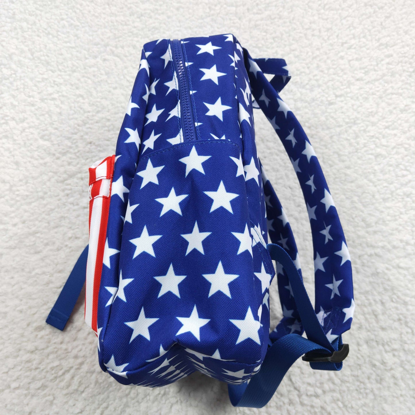 BA0053 Kids bag star and stripes print children 4th of July backpack