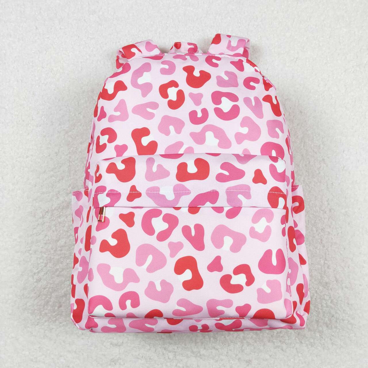 BA0150 Girls Bag Pink Leopard Valentine's Day Backpack