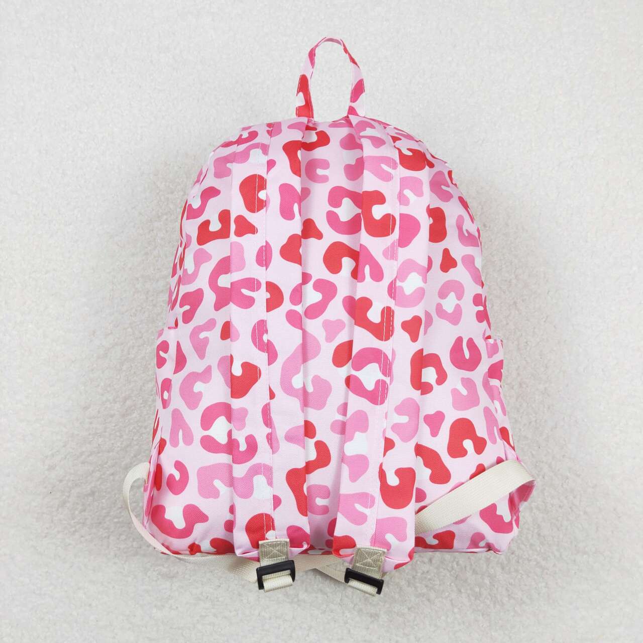 BA0150 Girls Bag Pink Leopard Valentine's Day Backpack