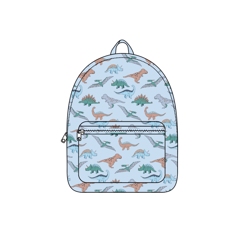 (Pre-order) BA0170 Dino Print Boys Backpack